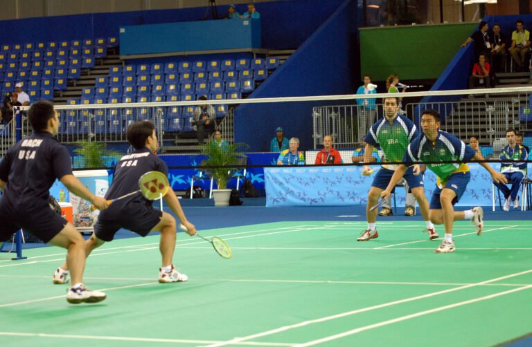 Team USA Battles Brazil in High-Octane Pan American Games Badminton Semi-Final!