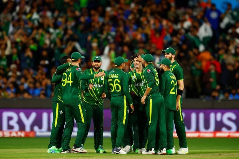 Pakistan Team Unity in the Field